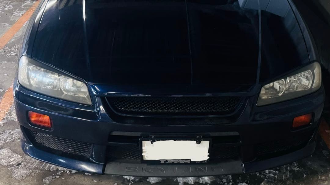 ばぶ】er34 アルティア フロントバンパー