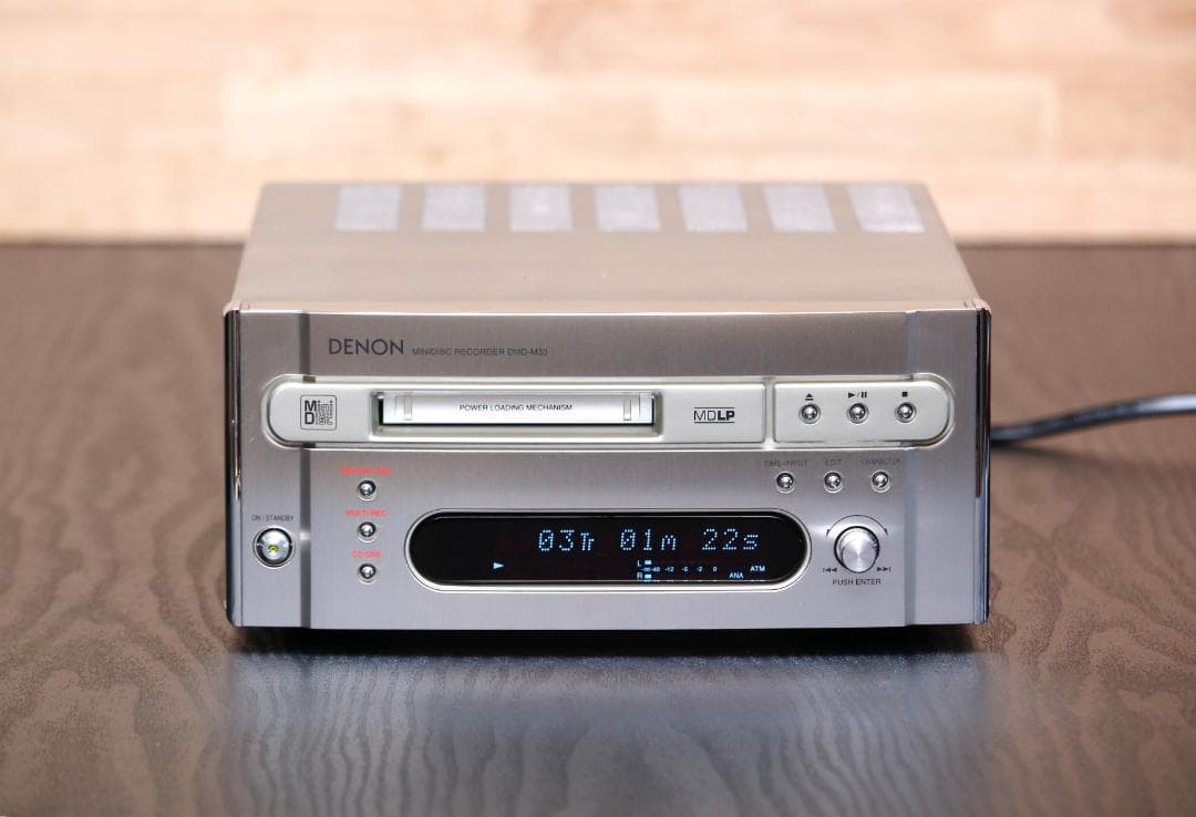DENON DMD-M33　MDデッキ　MDプレイヤー/レコーダー　完動品