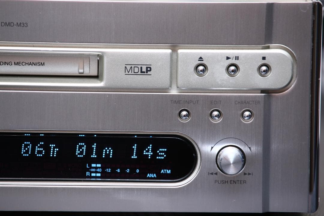 DENON DMD-M33　MDデッキ　MDプレイヤー/レコーダー　完動品