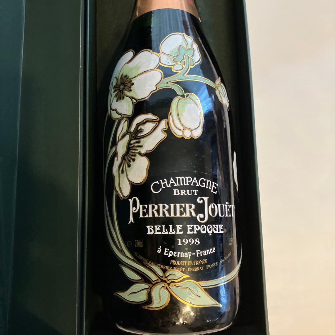 未開栓シャンパン　ペリエ　ジュエ　ベル　エポック1998 年　箱付き