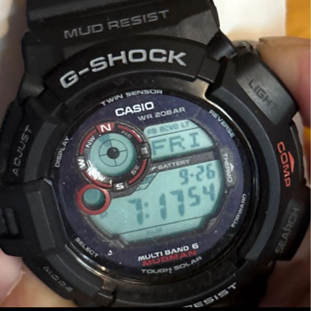 未使用 G-SHOCK GW-9300-1JF マッドマン タフソーラーブラック