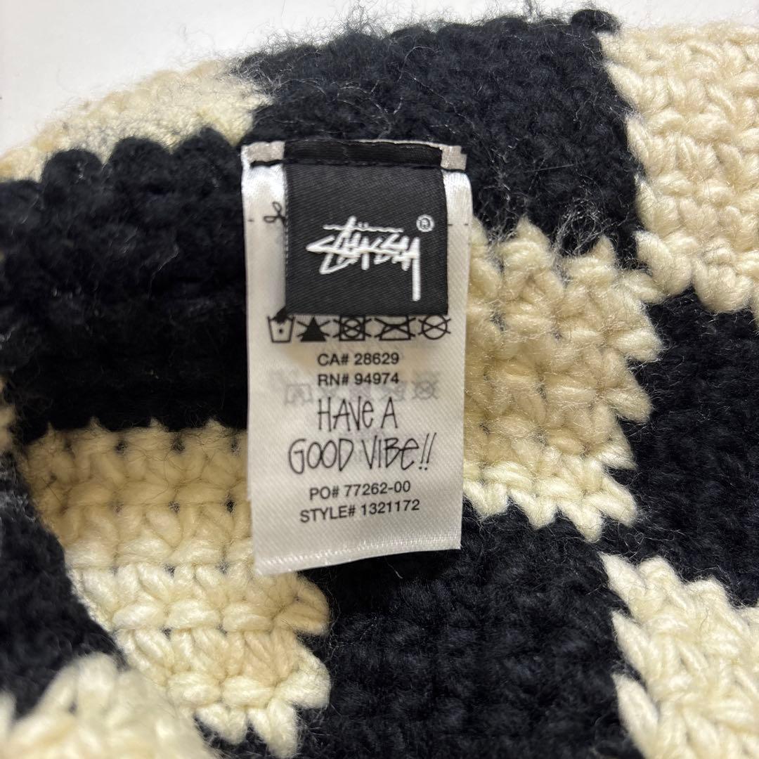Stussy チェッカーパターン バケットハット