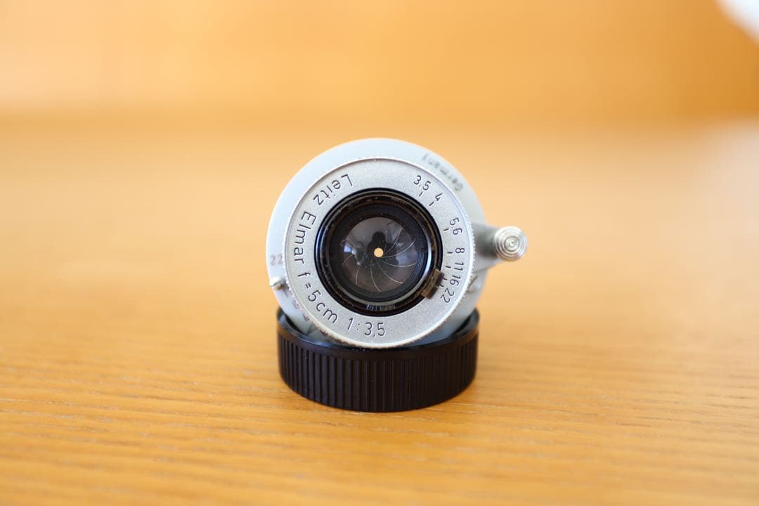 【超希少】Leica Elmer 50mm f3.5 赤エルマー　ダイヤモンド