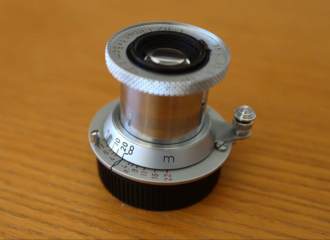 【超希少】Leica Elmer 50mm f3.5 赤エルマー　ダイヤモンド