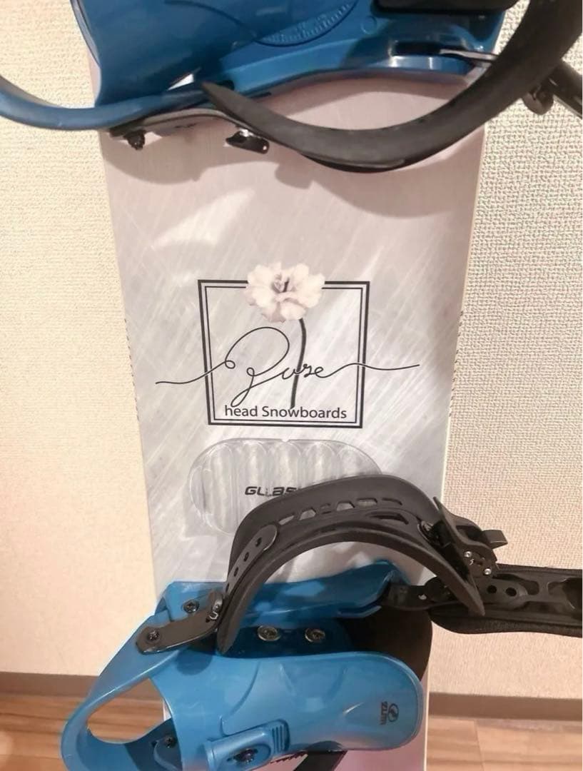 【美品】スノーボード HEAD pure 板 靴 カバー付き ブーツ 4点セット