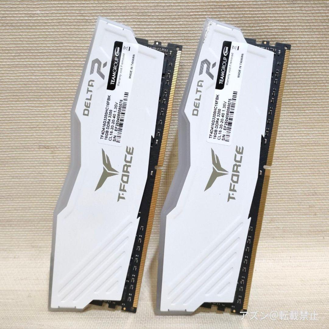 Team RGB DDR4 3600MHz 32GB (PC4-28800) ホ