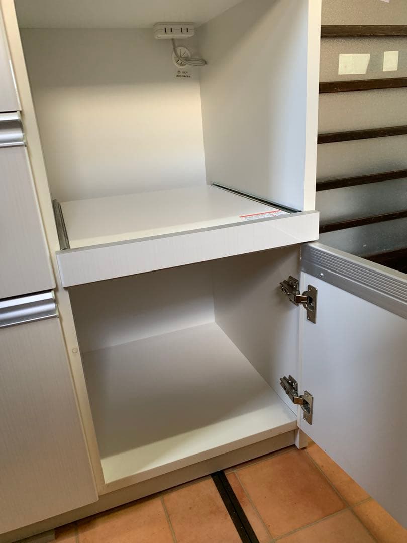 ニトリ NITORI キッチンボード 食器棚 マインド ホワイト 幅160