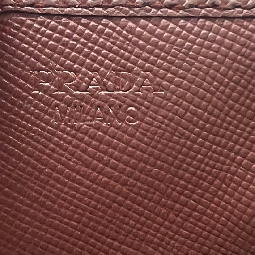 138 極上美品 PRADA プラダ カードケース 名刺入れ 財布