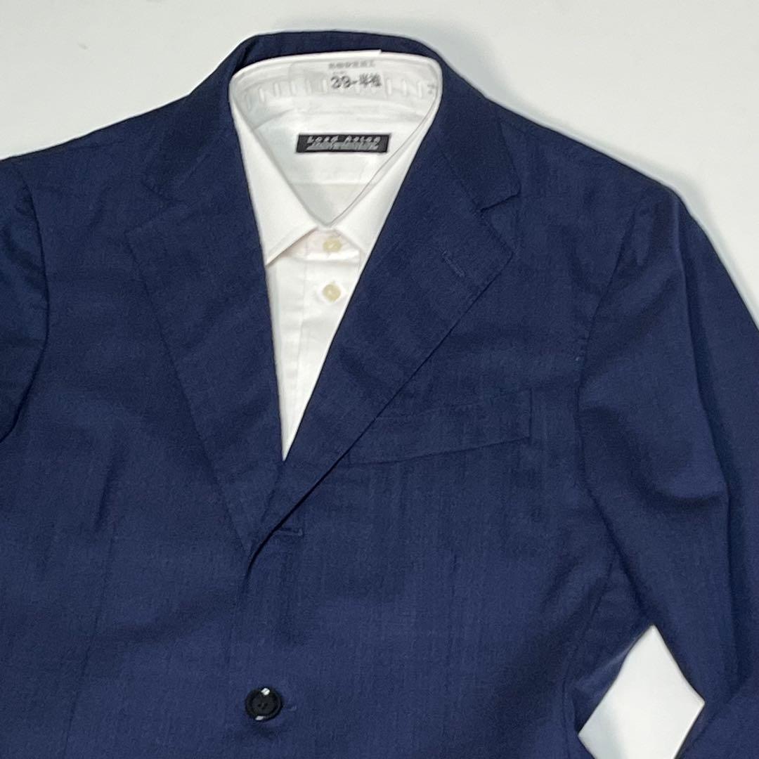 BEAMSF　ビームスエフ　スーツ　セットアップ　ネイビー 46