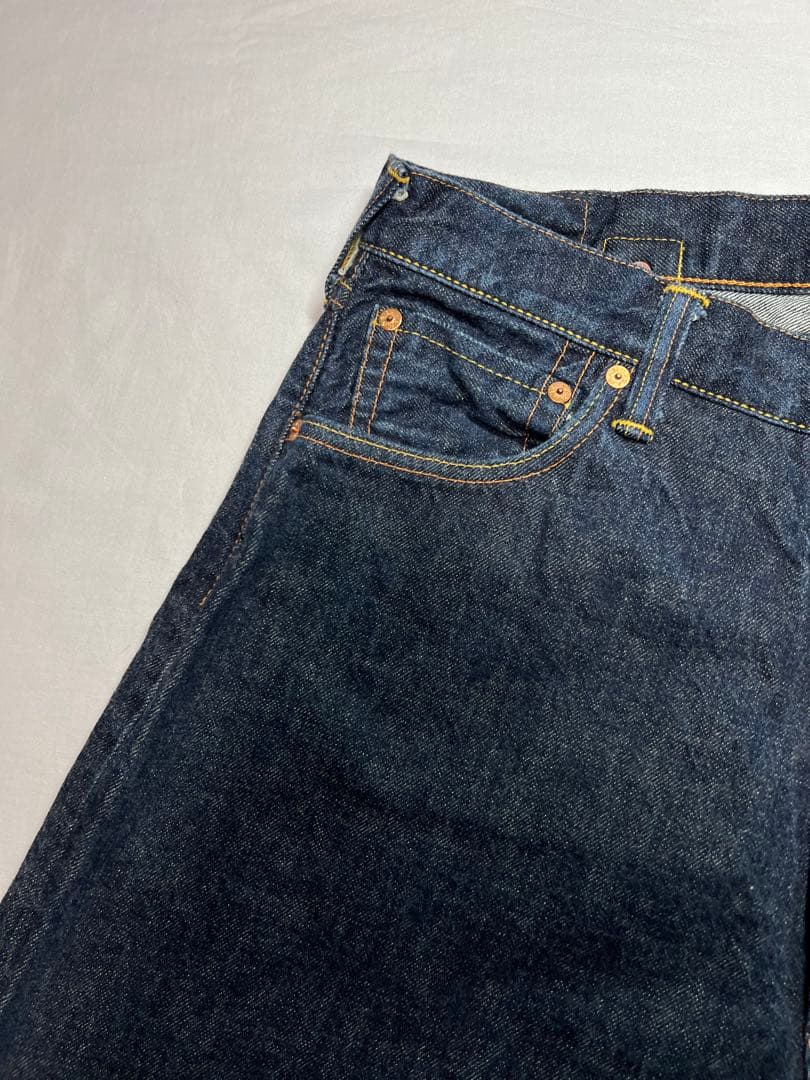 EVISU No.2 2004 34×35 白カモメ 虎耳 シンチバック 尾錠