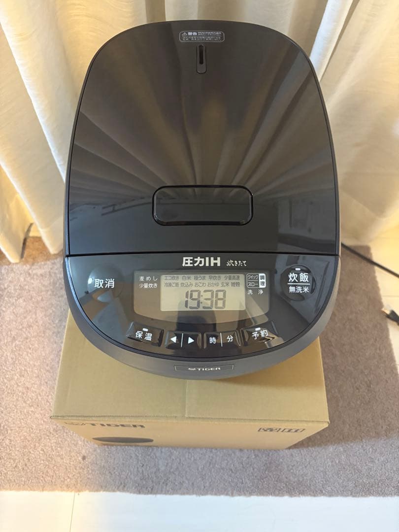 専用　極美品　タイガー 圧力IHジャー 炊飯器 JPV-N180K 1升炊き