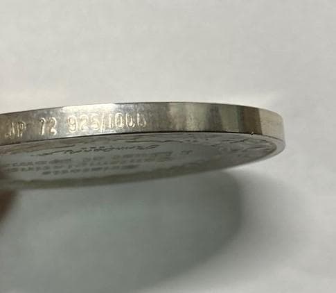 フランクリンミント ジーニアス/レンブラント PR .925 シルバー