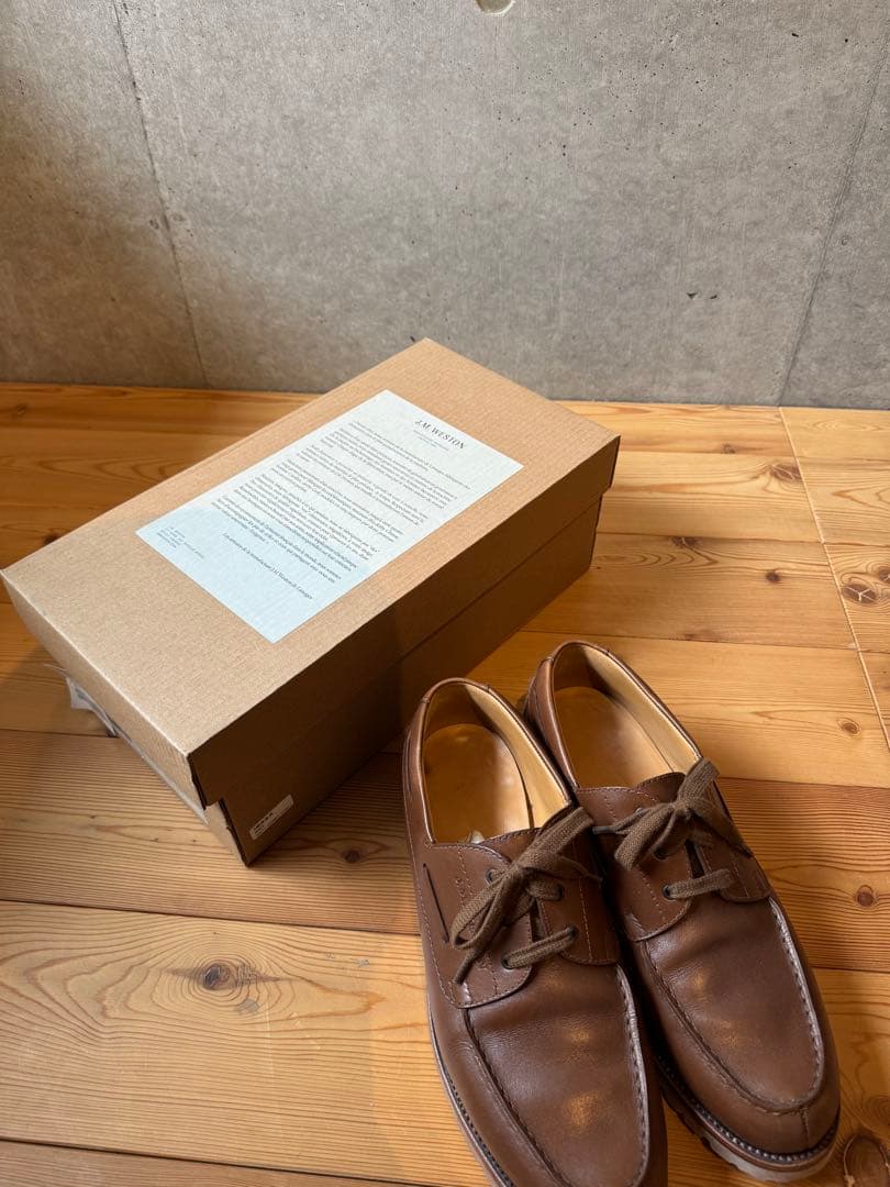 J.M. WESTON Yachting Derby 641 ロシアンカーフ