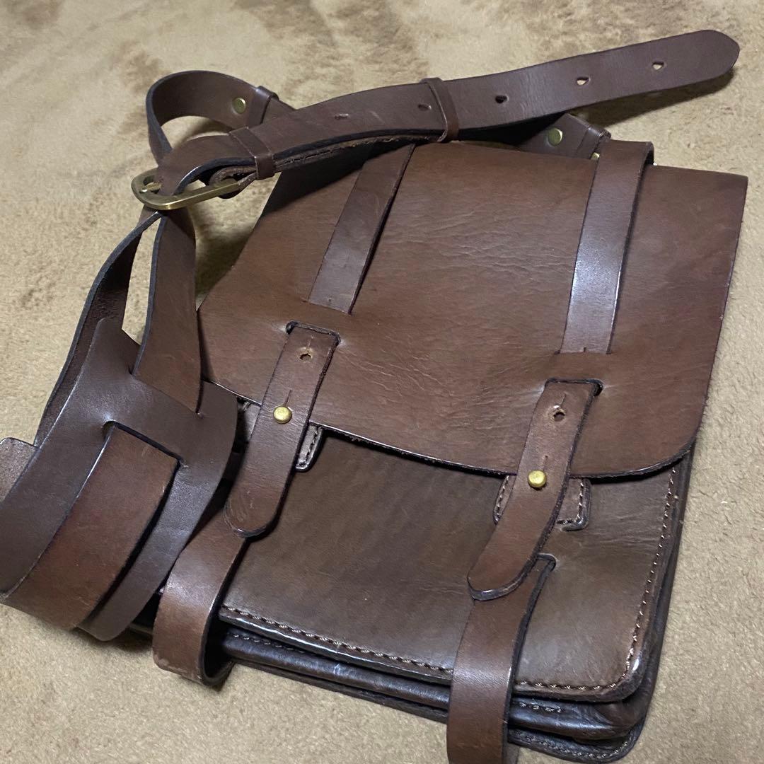 【専用です】Cravar Alpha 10 レザーショルダーバッグ