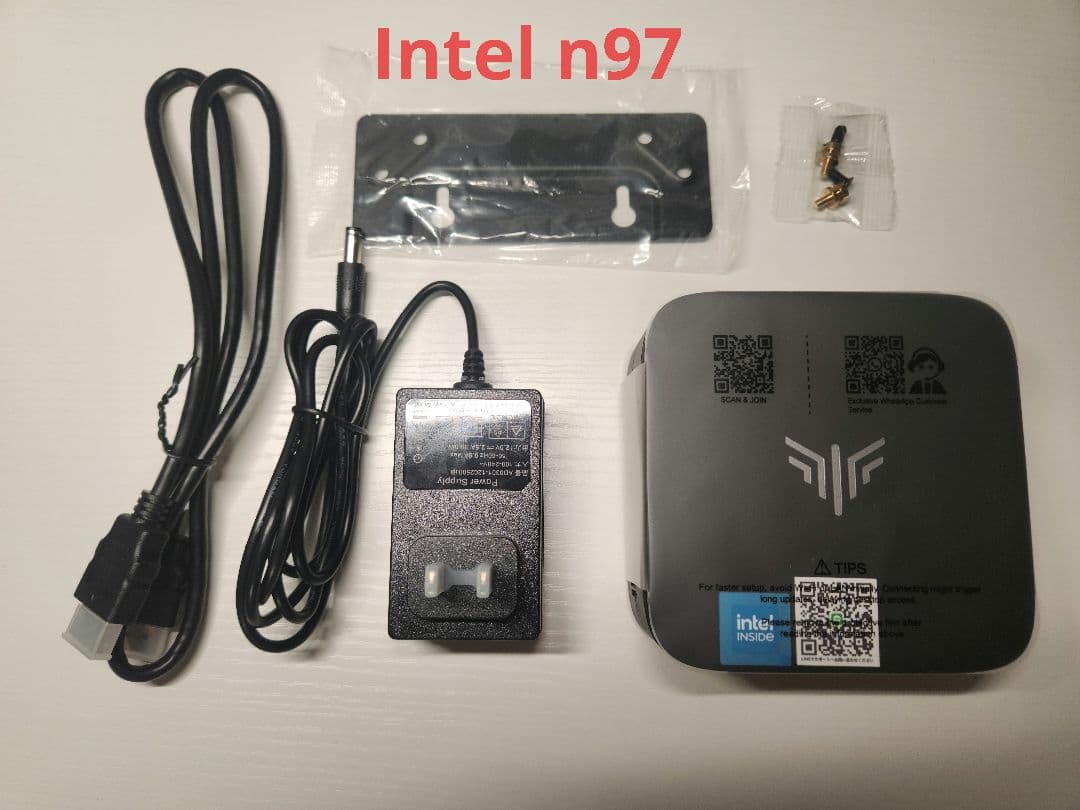 NiPoGi ミニpc n97搭載モデル