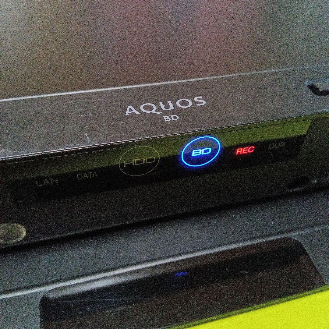 SHARP AQUOSブルーレイ　BD-NW520 HDD新品交換 NO.3