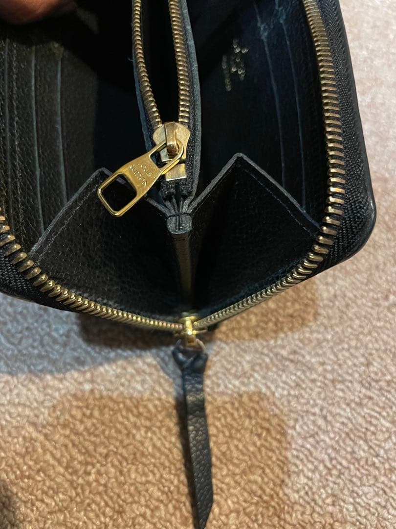 ルイヴィトン 長財布 アンプラント クレマンス