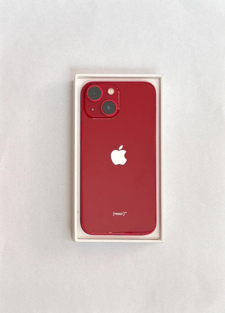 【美品】iPhone 13 mini 128GB RED｜SIMフリー