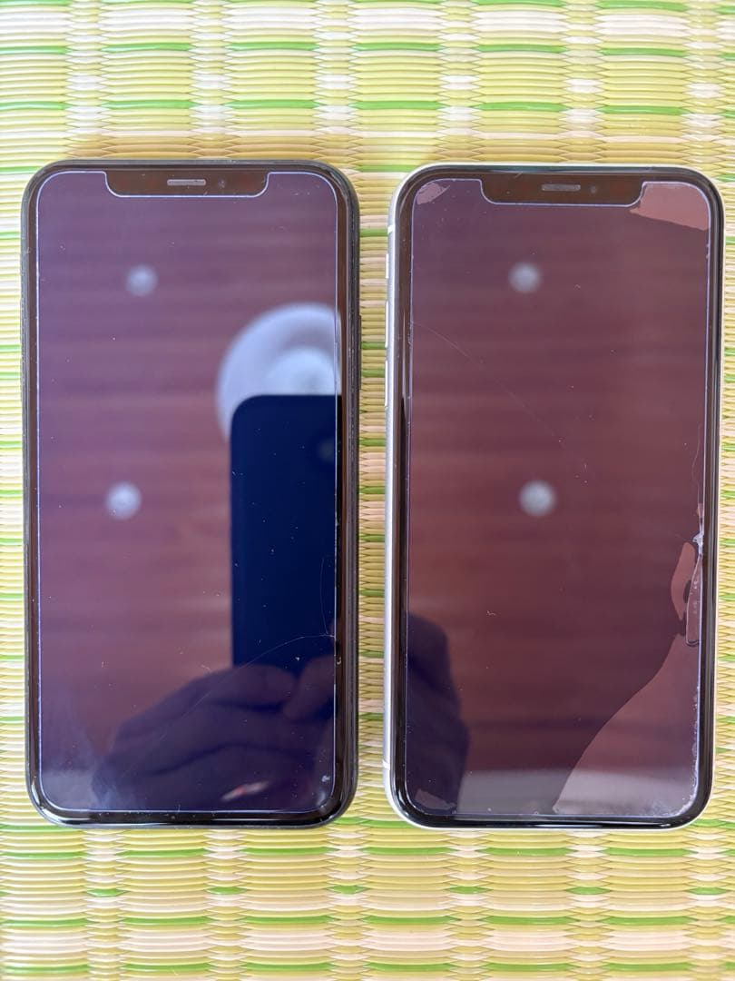 Apple iPhone XR 64GB ブラック ホワイト本体セット