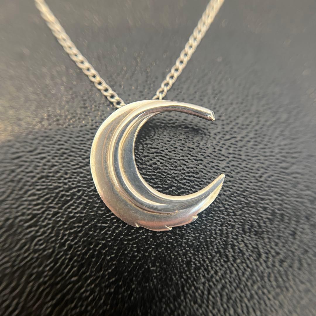 ◆ティファニー ムーン 三日月 ネックレス Sterling Silver ◆