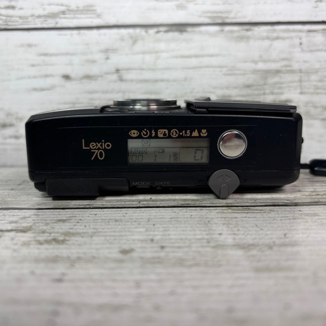 【動作良好】Konica フィルムカメラ Lexio 70 ブラック