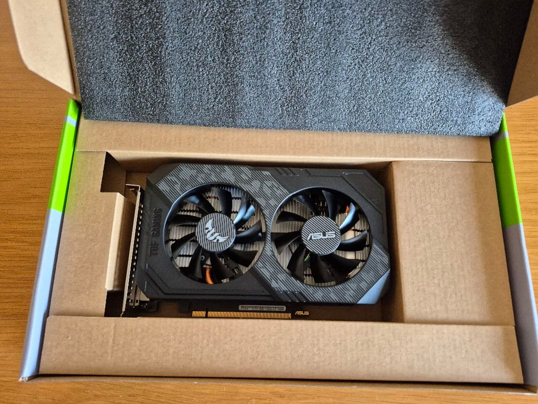 グラフィックボード・グラボ・ビデオカード ASUS TUF-GTX1650-O4GD6-GAMING