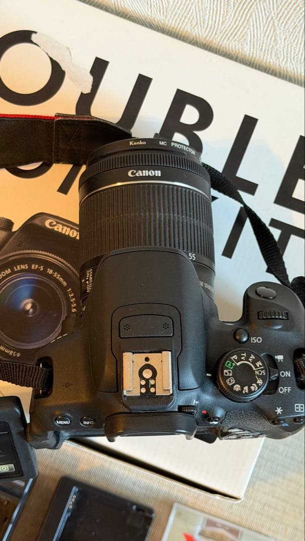 Canon EOS Kiss X7i ダブルズームキット 外部ステレオマイク付き