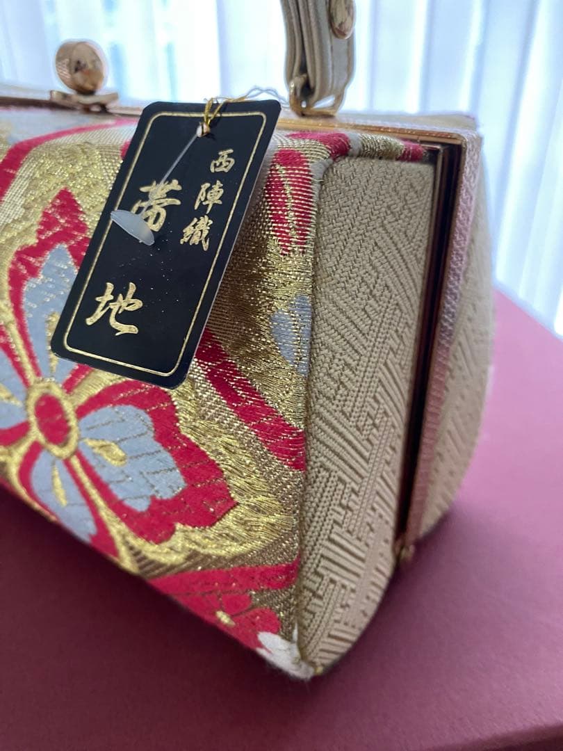 未使用 振袖用 草履バッグセット 西陣織 帯地 古典 成人式 結婚式 卒業式