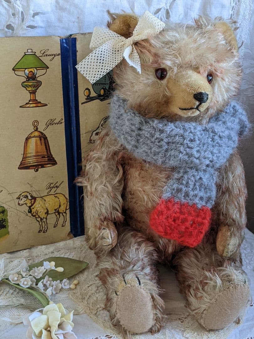 【k】アンティークベア　アンティークテディベア　ハーマン