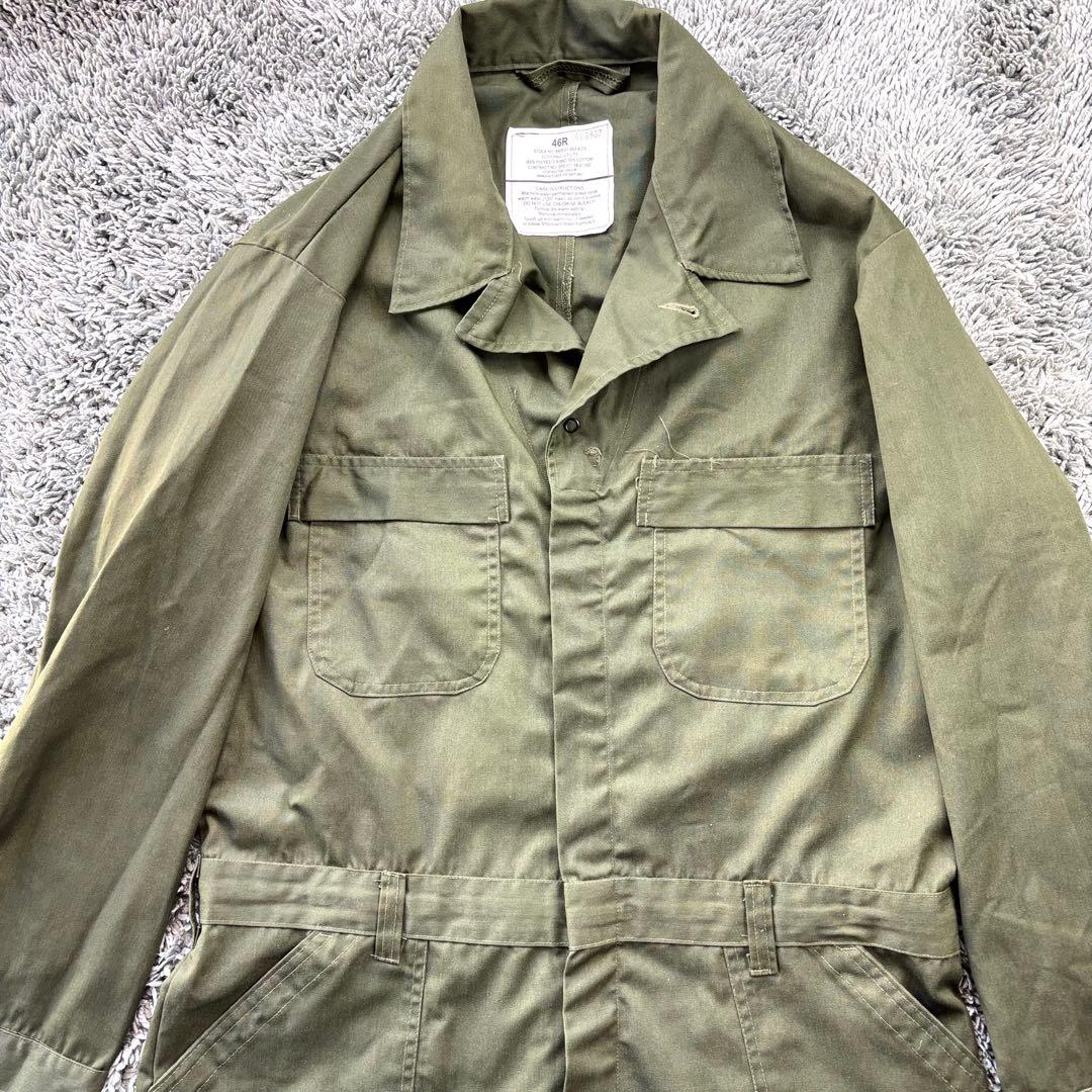 美品 アメリカ軍 空軍 エアフォース つなぎ ミリタリーツナギ 訳あり