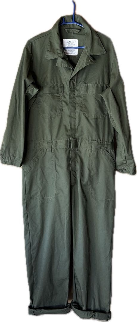 美品 アメリカ軍 空軍 エアフォース つなぎ ミリタリーツナギ 訳あり