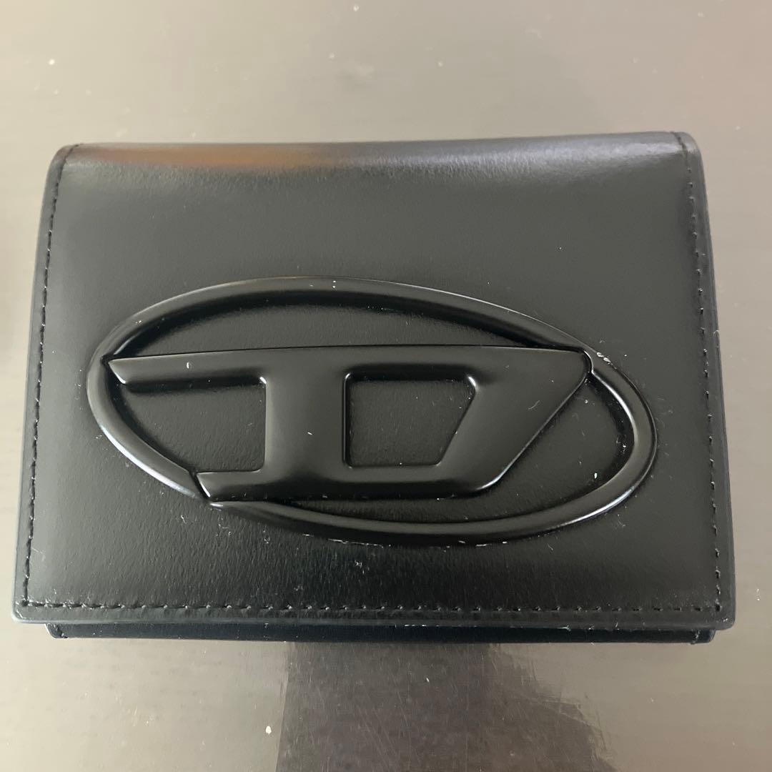 DIESEL ブラック レザー 名刺入れ