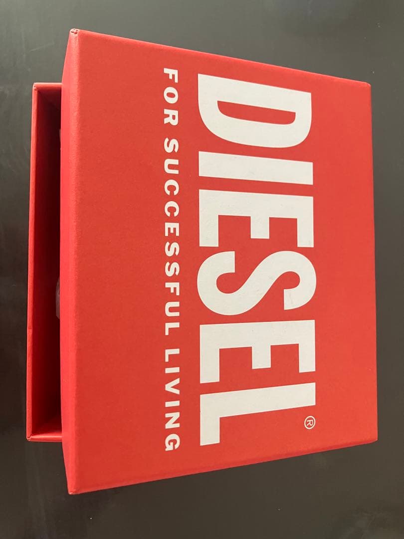 DIESEL ブラック レザー 名刺入れ