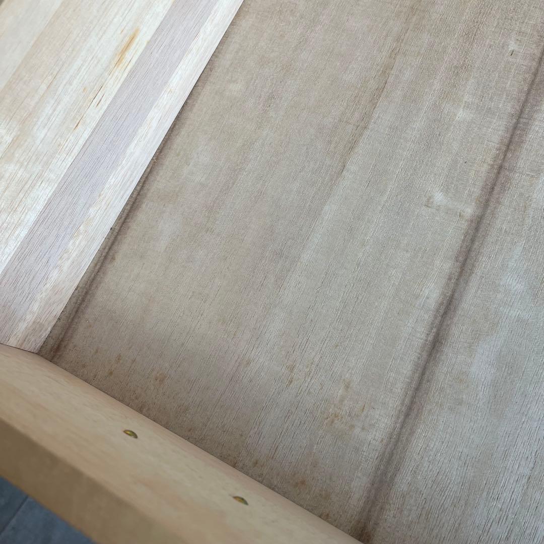 ヴィンテージ 桐箪笥 チェスト テレビ台 ローボード 3段 無塗装 昭和レトロ