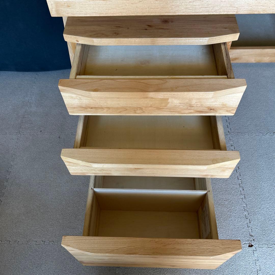 アクタス　リーヴェ　木製ワゴン　デスク別売