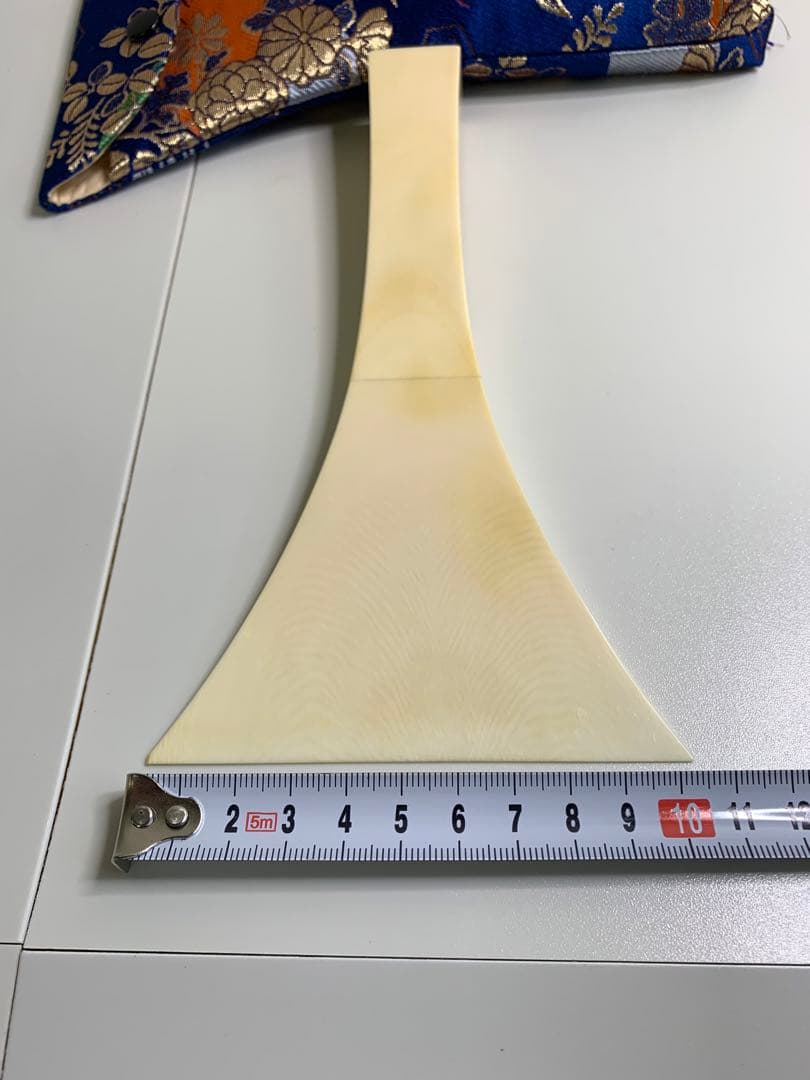sak0403専用 三味線 天然素材の高級バチ マンモス 牙 中古品