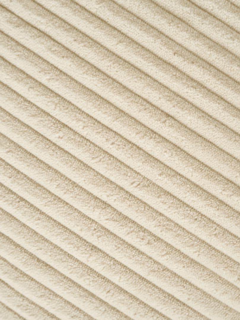 LOOSY 1人掛けビーズソファ オットマン付き ベージュ