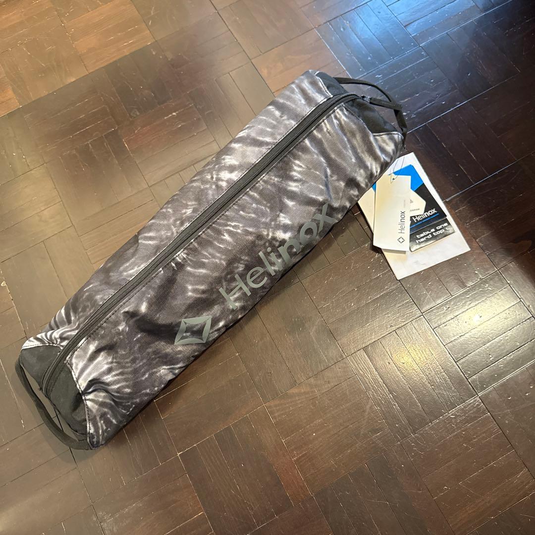 helinox ヘリノックス ブラック タイダイ チェア テーブル セット