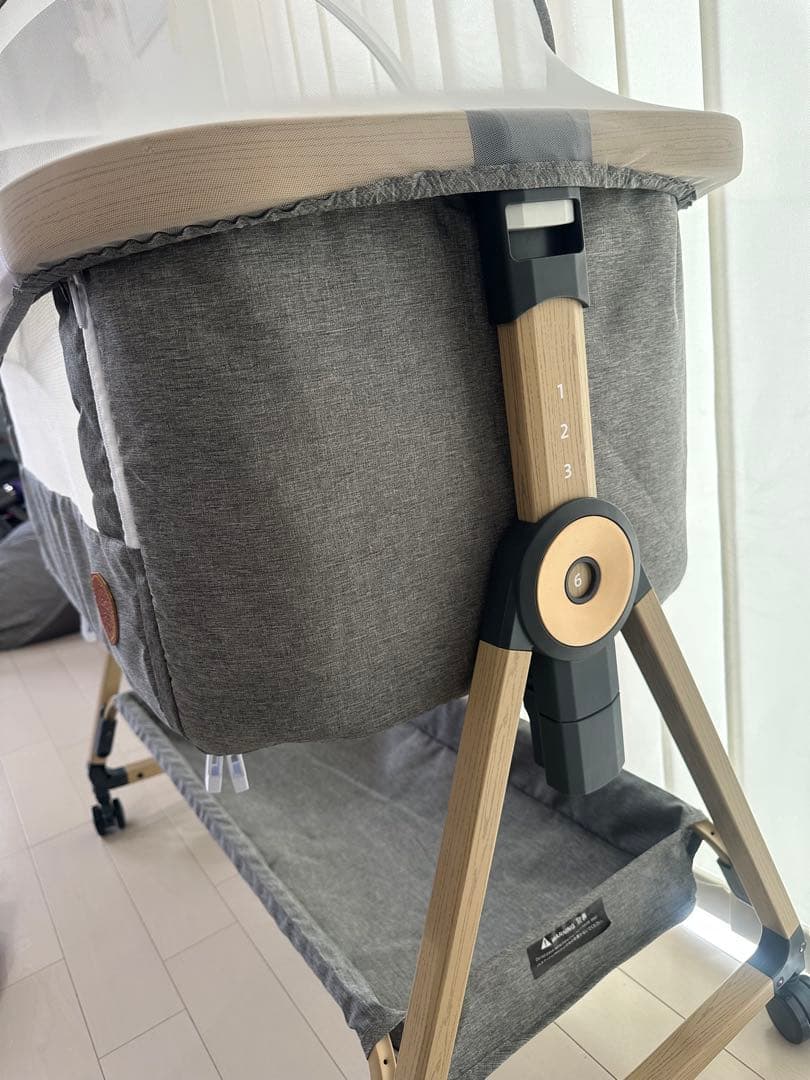 HZDMJ ベビーベッド⭐︎グレー