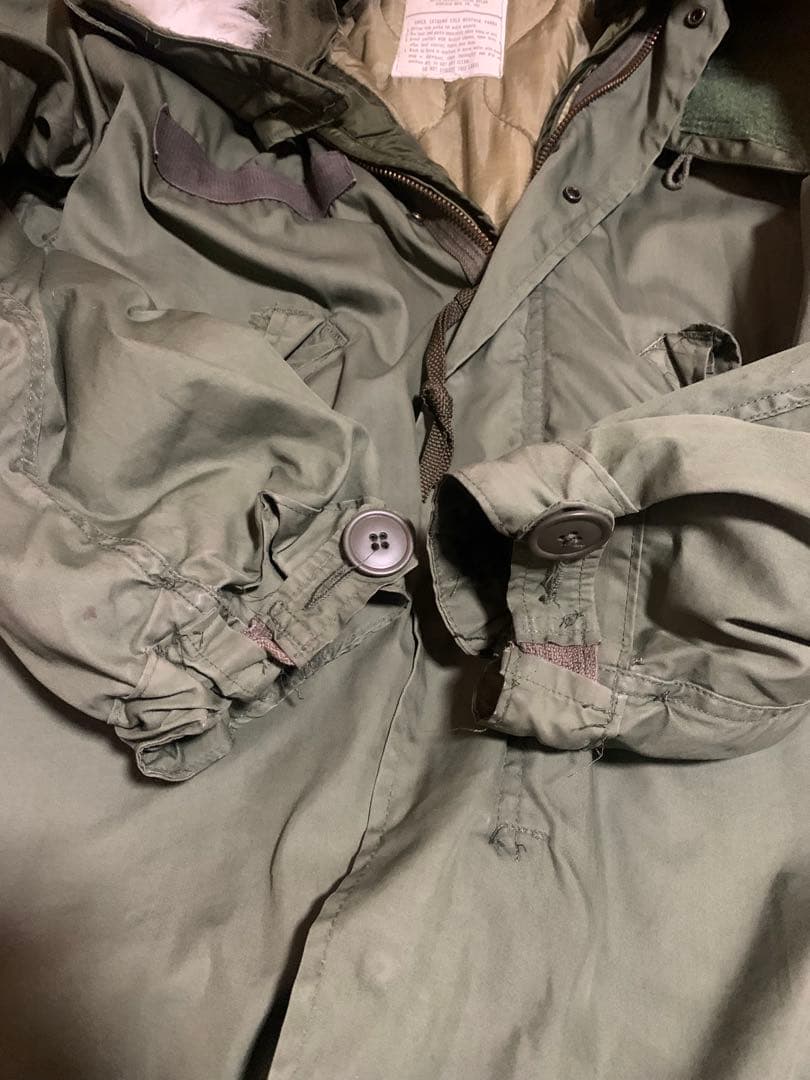 希少！80’s M-65フィッシュテールパーカー　フルセット　XS