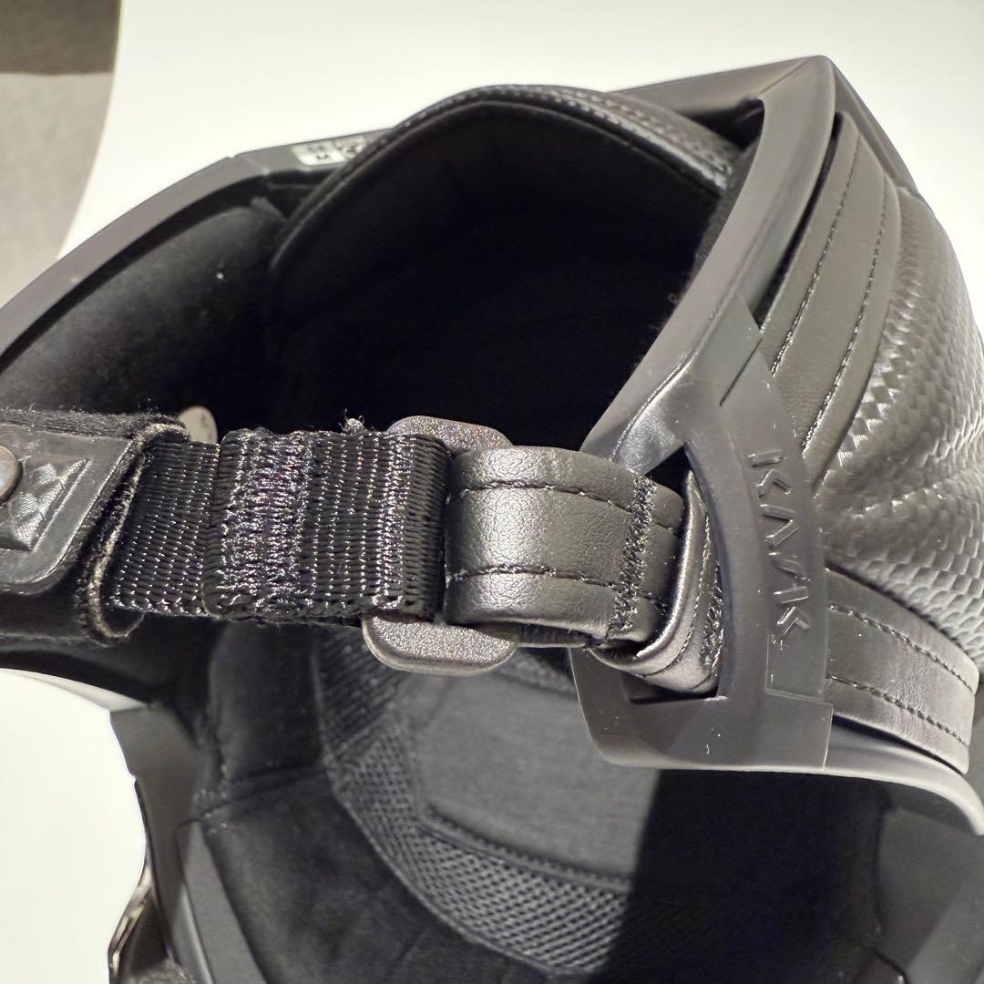 KASK マットブラック ヘルメット バイザー付き　スキーヘルメット