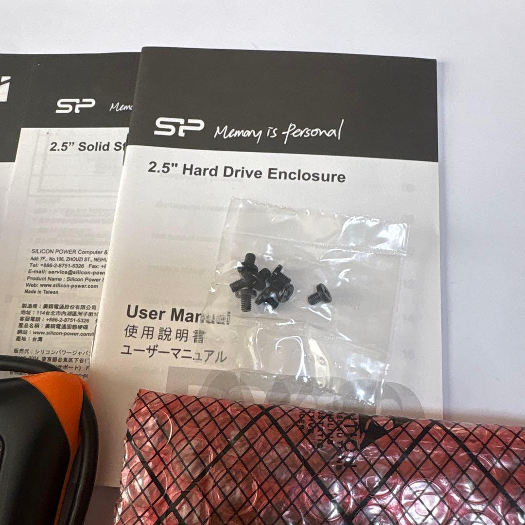 シリコンパワー SSD アップグレードキット 480GB 2.5インチ 7mm
