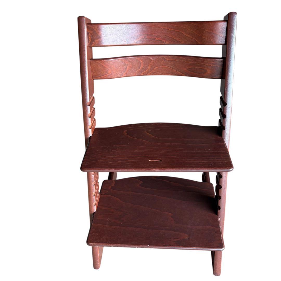 【極美品】STOKKE ストッケ トリップトラップ ブラウン シリアル5