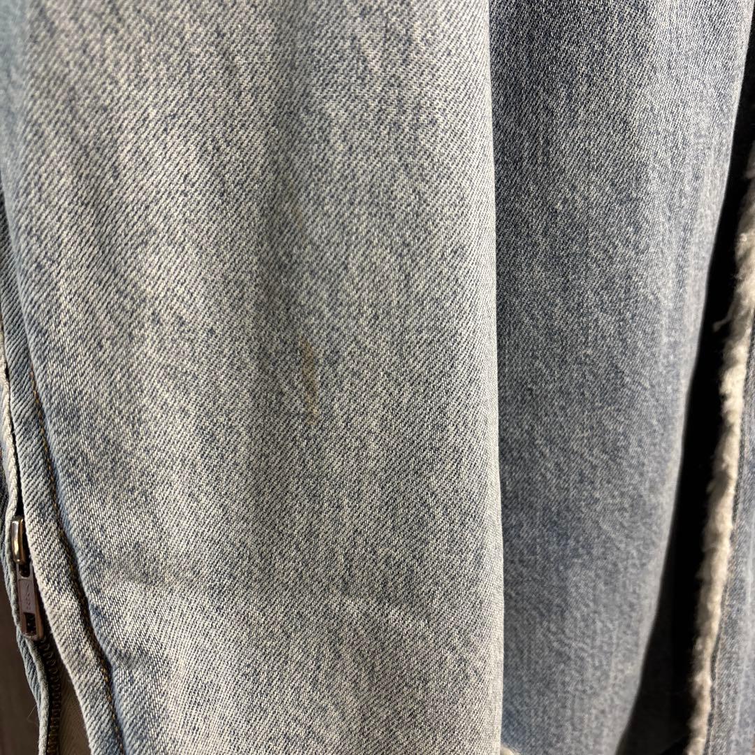 Whim Gazette デニムボアジャケット