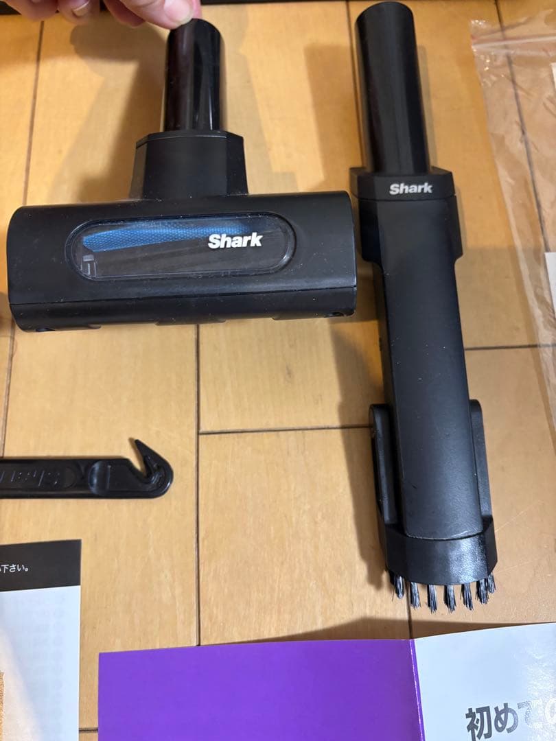 Shark コードレススティッククリーナー バッテリー2本　2way