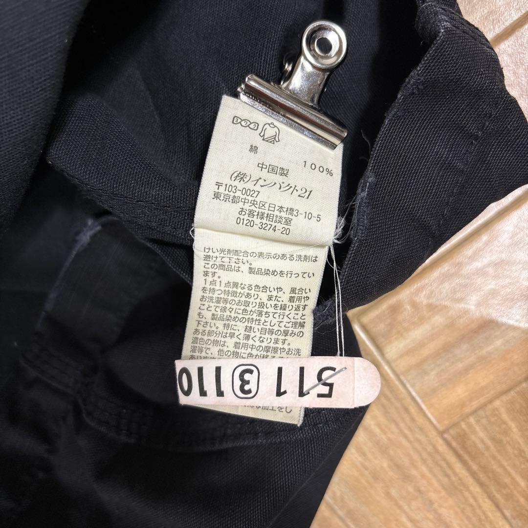 ポロジーンズカンパニー カバーオール ブラック ラルフローレン ヴィンテージ加工