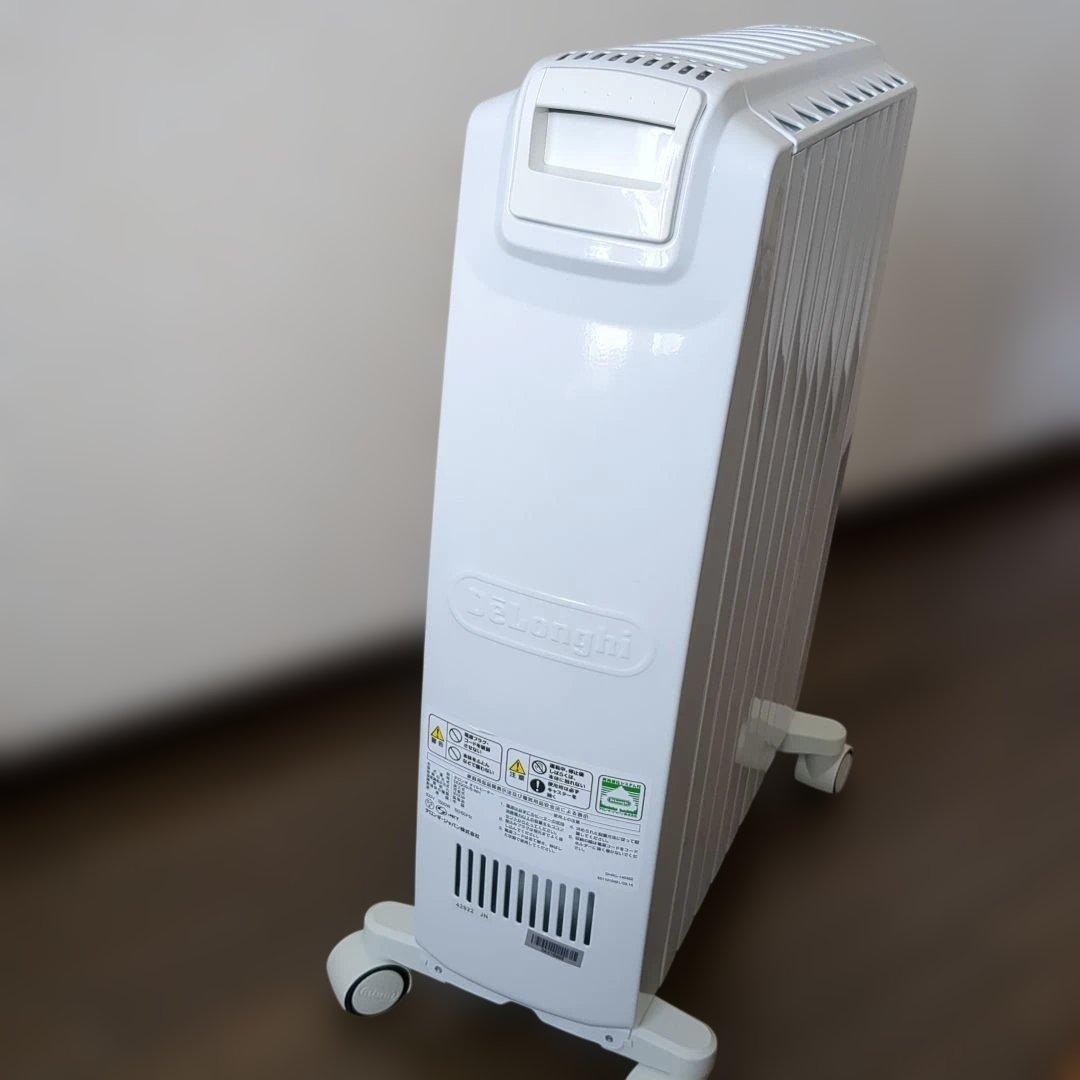 【De'Longhi】デロンギ DDQ0915-WH デジタルオイルヒーター