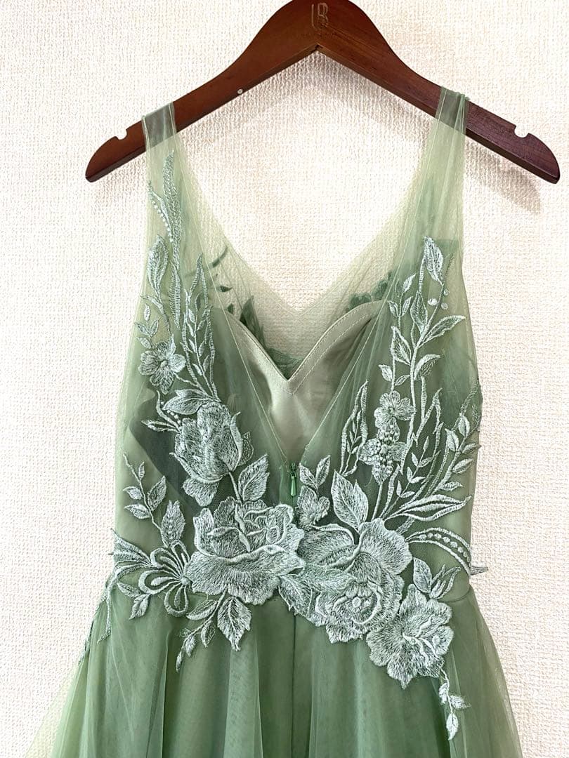 THE URBAN BLANCHE カラードレス　CD36 グリーン