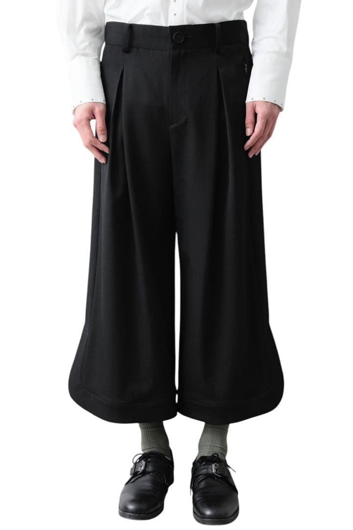 【ORIMI】CROPPED BIG SLACKS
