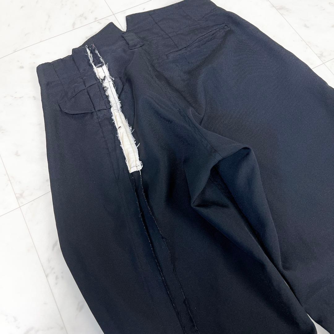 COMME des GARÇONS ジョッパーズパンツ ブラック 再構築